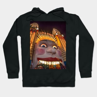 Luna Park Face at Night, Sydney, NSW, Australia Hoodie